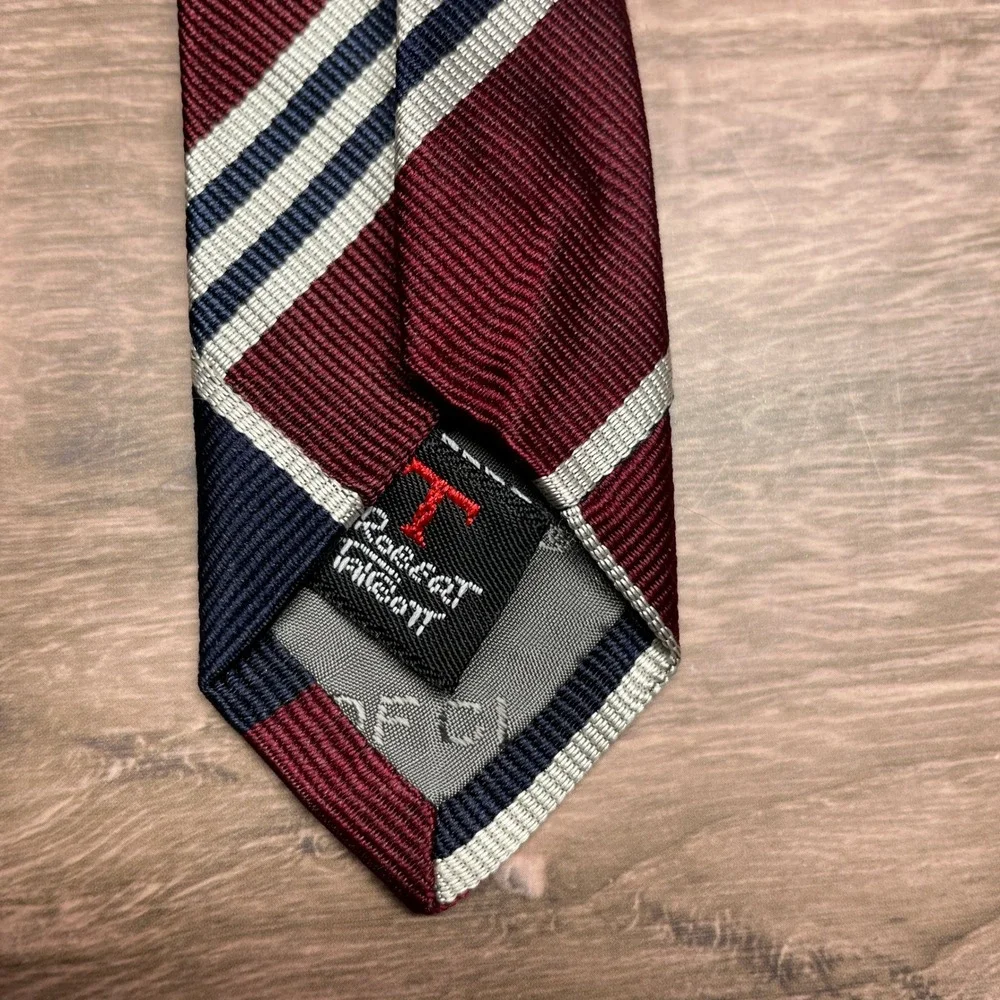 Robert Talbott Best of Class‎ for Nordstrom Mens Burgundy Necktie USA Silk